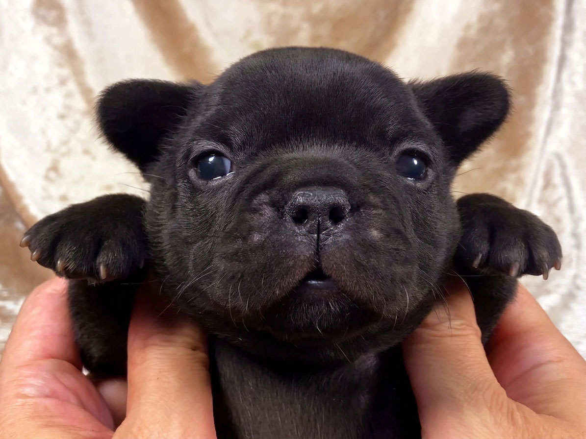 フレンチブルドッグの子犬